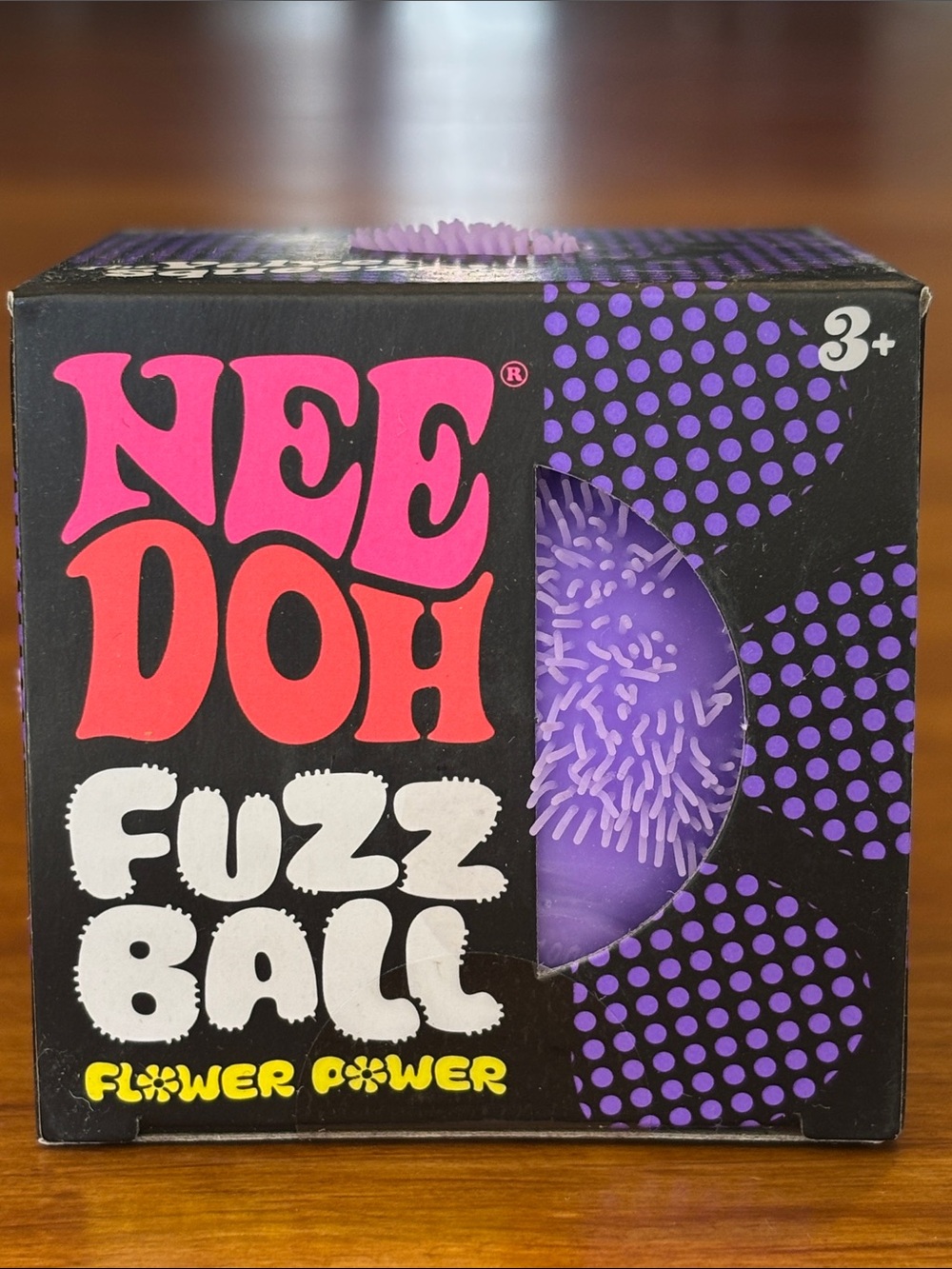 NEW NEEDOH FLOWER POWER FUZZ BALL The Velvet Squeeze Squishy Schylling Viral💜